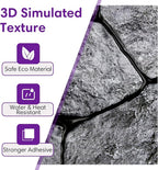 3D Faux Stone Wall Panels Peel and Stick, Stone-Look Textured Wall Sticker - Image 3