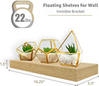 Sorbus Floating Shelves for Wall – 16 Inch Floating Shelf for Kitchen, Living - Image 3