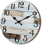 KECYET Wall Clock Battery Operated 16 Inch Silent Non-Ticking Coastal Country - Image 6