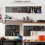 INCLY 4 Pack Peg Board, Peg Board Panels - Image 5