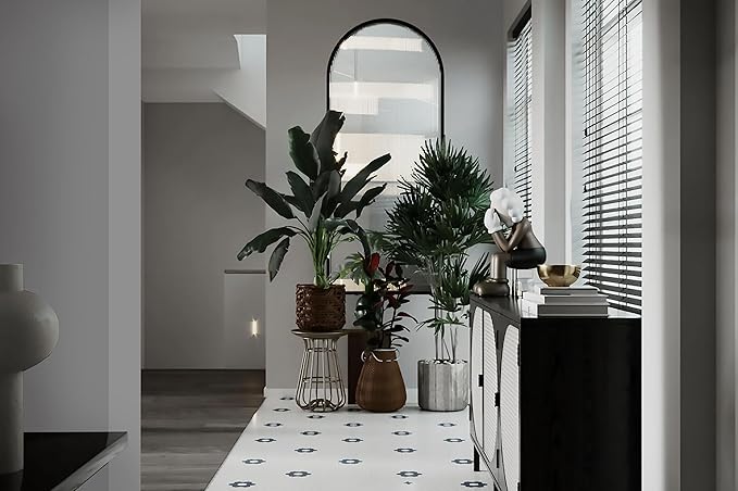 Dimoon 236''x17.7'' Grey Peel and Stick Wallpaper Contact Paper Modern Self - Image 6