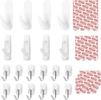 Sinfuo 20 Hooks for Hanging Variety Pack, Adhesive wall Hooks Heavy Duty by Sinfuo