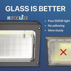 HYPERLITE LED Wall Pack Light 120W 15, 600LM Commercial and Industrial Outdoor - Image 3