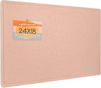 Lightomorrow Bulletin Board, 24 x 18 inches Felt Board Decorative Pin Board by Lightomorrow