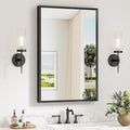 Keonjinn 24 x 36 Inch Black Bathroom Mirrors by Keonjinn