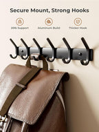 GWAAZXGZ Coat Rack Wall Mount Hooks - Image 3