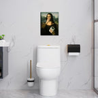 Funny Mona Lisa Canvas Wall Art - Image 2