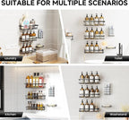 Shower Caddy, 5 Pack Shower Shelves - Image 8