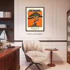 Heltrappe Japanese Canvas Wall Art Okinawa Prints Vintage Japanese Bonsai Tree - Image 5