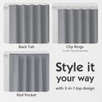 FMFUNCTEX 100% Blackout Curtains - Image 7