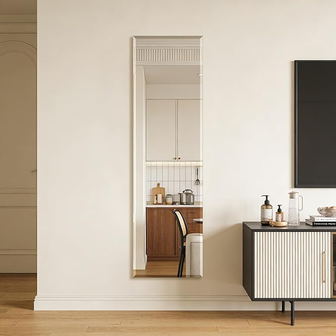 Ruomeng Frameless Full Length Mirror - Image 3