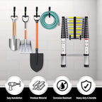 Heavy Duty Garage Storage Hooks, 6-piece Bike Hooks - Image 6