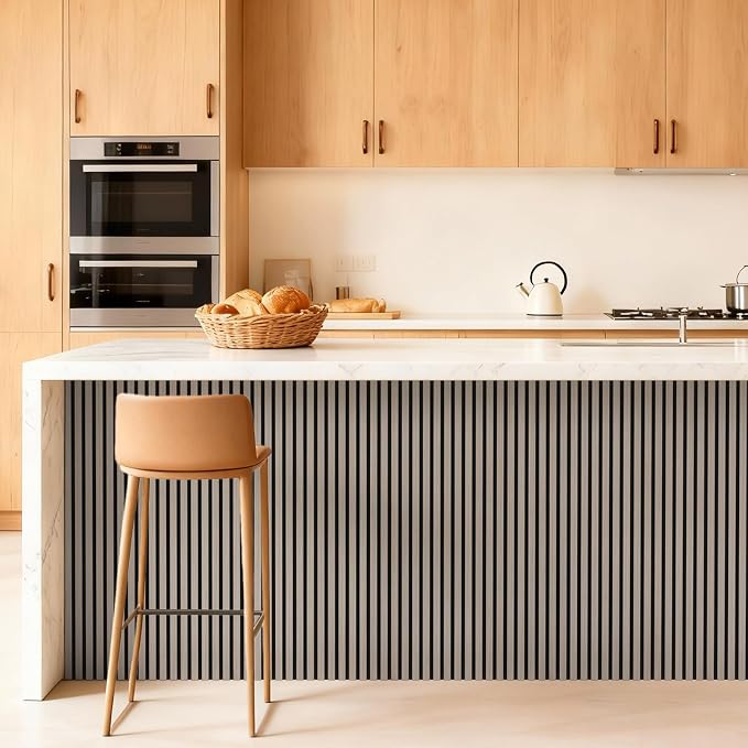 TONOR Wood Wall Panels for Wall, 2 Pack 47.2" x 23.6"/ 120 x60cm Acoustic Wall - Image 8