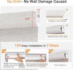 AOSKY No Drill Cordless Blackout Roller Shades - Image 4