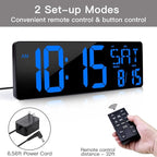 XREXS Large Digital Wall Clock - Image 3