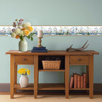 Wildflower Wallpaper Border 196x4 Inch Peel and Stick Wall Border Self Adhesive - Image 6