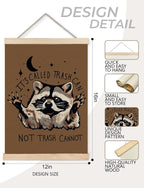 Foritho Funny Motivational Raccoon Poster Wall Art Framed, Raccoon Lovers Gifts - Image 7