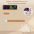 Soobest 14.2" Large Digital Wall Clock, LED Large Display, Gym Countdown Timer - Image 4