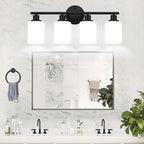 Zarbitta 4-Light Bathroom Light Fixtures, Bathroom Wall Lamp - Image 5