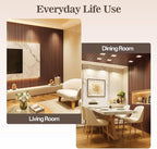 4 Pack Wood Panels for Wall, 94.4" x 12.8" Acoustic Wood Slat Wall Panel for - Image 3