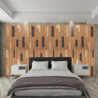 OUZUGIE 4 PCS Faux Stone Wall Panel 47.2’’ x 23.6’’ Interior Exterior Wall - Image 7