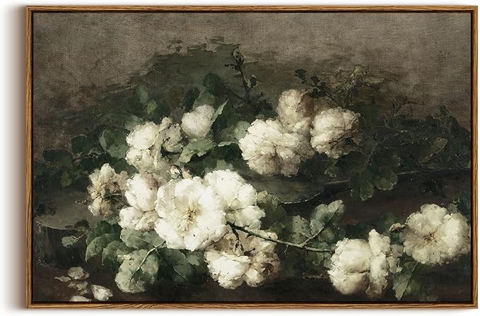 InSimSea Framed Canvas Wall Art, Vintage & Modern Farmhouse Decor, Large Wall by InSimSeaArt