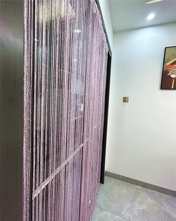 ave split Decorative Door String Curtain Wall Panel Fringe Window Room Divider - Image 5