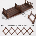 SCUNDA Hat Rack for Wall, Expandable Wall Hat Holder - Image 6