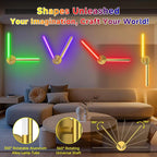 Wall Sconces with Remote, Rechargeable Battery Operated, Wireless Magnetic Wall - Image 3