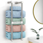 Towel Racks for Bathroom, STWWO Towel Storage for Small Bathroom 22inch by STWWO