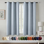 MIULEE Blackout Curtains for Bedroom Living Room 2 Panels, Thermal Insulated by MIULEE