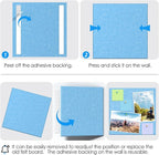 MaxGear Large Cork Board for Wall 36" x 24", 6 Pack Felt Wall Tiles - Image 5