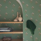 17.3" x 393.7" Vintage Floral Wallpaper Peel and Stick Boho Wallpaper Removable - Image 8
