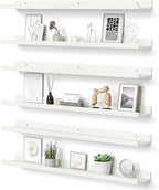 upsimples Floating Shelves for Wall, 35.5 Inch Shelves for Decor Storage Set of by upsimples