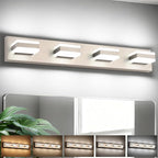 SOLFART Bathroom Light Fixtures Brushed Nickel Vanity Lights by SOLFART
