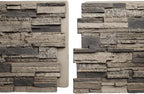 EverStone Cascade Faux Stone Panel, 48 5/8"W x 24 3/4"H x 1 1/4"D, Urban Color - Image 8