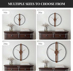 Cuspin 16 Inch Wall Clock, Modern Silent Non Ticking Battery Operated Wall - Image 6