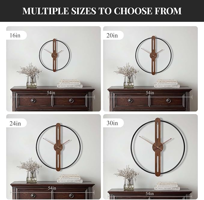 Cuspin 30 Inch Large Wall Clock - Image 5