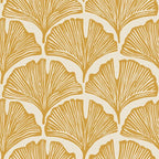 Tempaper x Novogratz Golden Mustard Feather Palm Removable Peel and Stick by TempaperCo