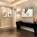 Extra Large Modern Luxury Gold Framed Wall Art - Image 3