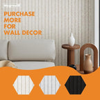 Cork Board Tiles for Wall with Push Pins, Removable 36" x 24" Slat Bulletin - Image 5