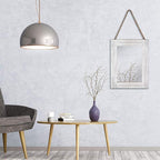 Rectangle Wall Mirror for Bathroom, Distressed White Wood Decor - Image 2
