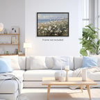 rumlud Nature Landscape Wall Art Coastal Wildflower Poster French Spring - Image 4