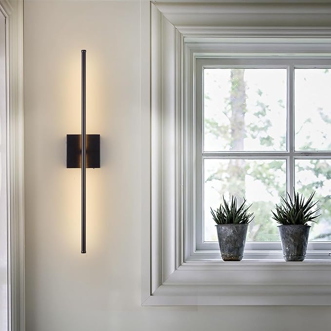 KARTOOSH 28.3 Inch Battery Operated Wall Sconces 3000K Warm White LED Wall - Image 6