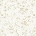 Ismoon Floral Wallpaper Peel and Stick Vintage Beige Stick on Wall Paper French by Ismoon