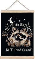 Foritho Funny Motivational Raccoon Meme Poster Wall Art Framed by Unknown