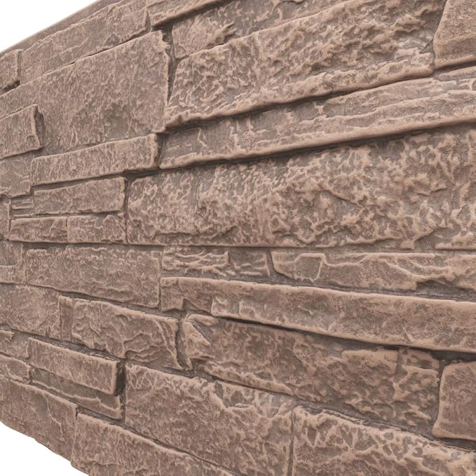 EverStone Acadia Ledge Faux Stone Panel, North Hill Color - Image 7