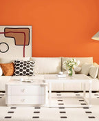 Dimoon 118''x17.7'' Orange Peel and Stick Wallpaper Contact Paper Modern Self - Image 6