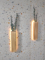 Artificial Eucalyptus with LED Lights Wall Planters Rustic Wall Decor with - Image 8