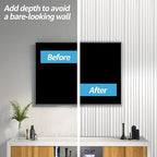 Art3d WPC Wainscoting Panels, Living Room - Image 4